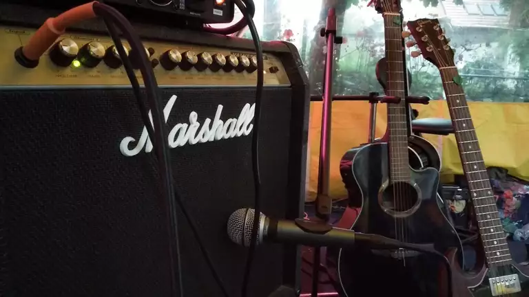 Bild von einem Gitarrenverstärker